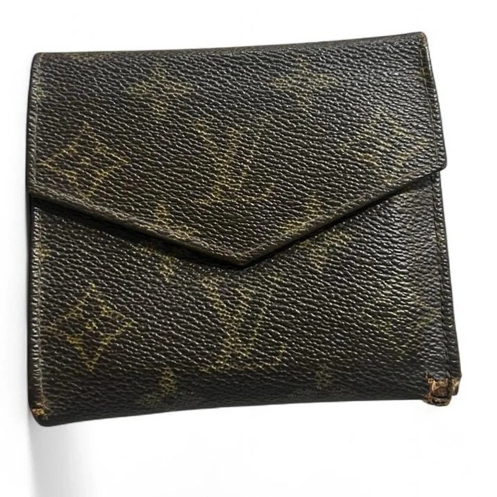 Vintage Louis Vuitton Monogram Envelope Wallet 💼 90s Y2K Men’s LV Bifold Rare - Picture 2 of 8